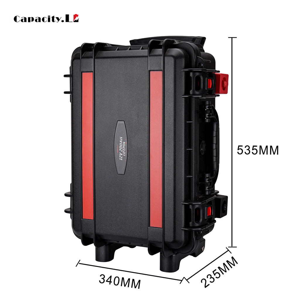 36V 100AH Lifepo4 Battery Pack 36V100ah Large Capacity Rechargeable Solar Cell Battery for Camping with BMS Trolley Case Battery