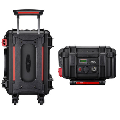 36V 100AH Lifepo4 Battery Pack 36V100ah Large Capacity Rechargeable Solar Cell Battery for Camping with BMS Trolley Case Battery
