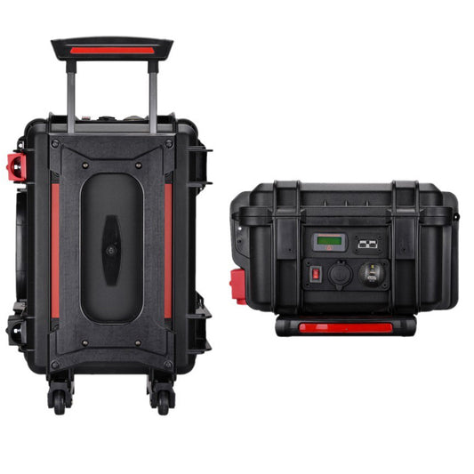 36V 100AH Lifepo4 Battery Pack 36V100ah Large Capacity Rechargeable Solar Cell Battery for Camping with BMS Trolley Case Battery