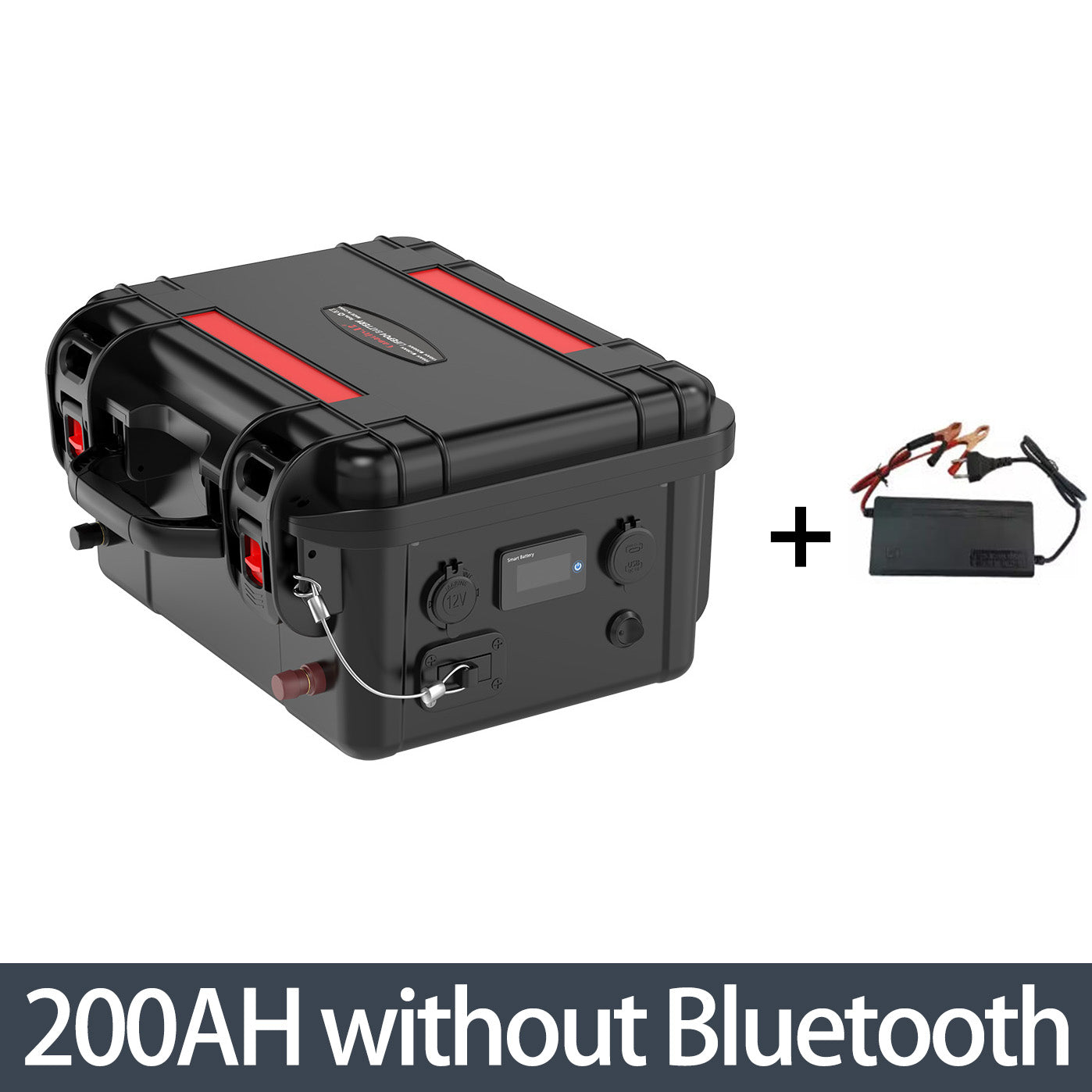 12V 100Ah 120Ah 150Ah 200Ah Lithium Iron Phosphate LiFePo4 Battery Pack with Bluetooth BMS