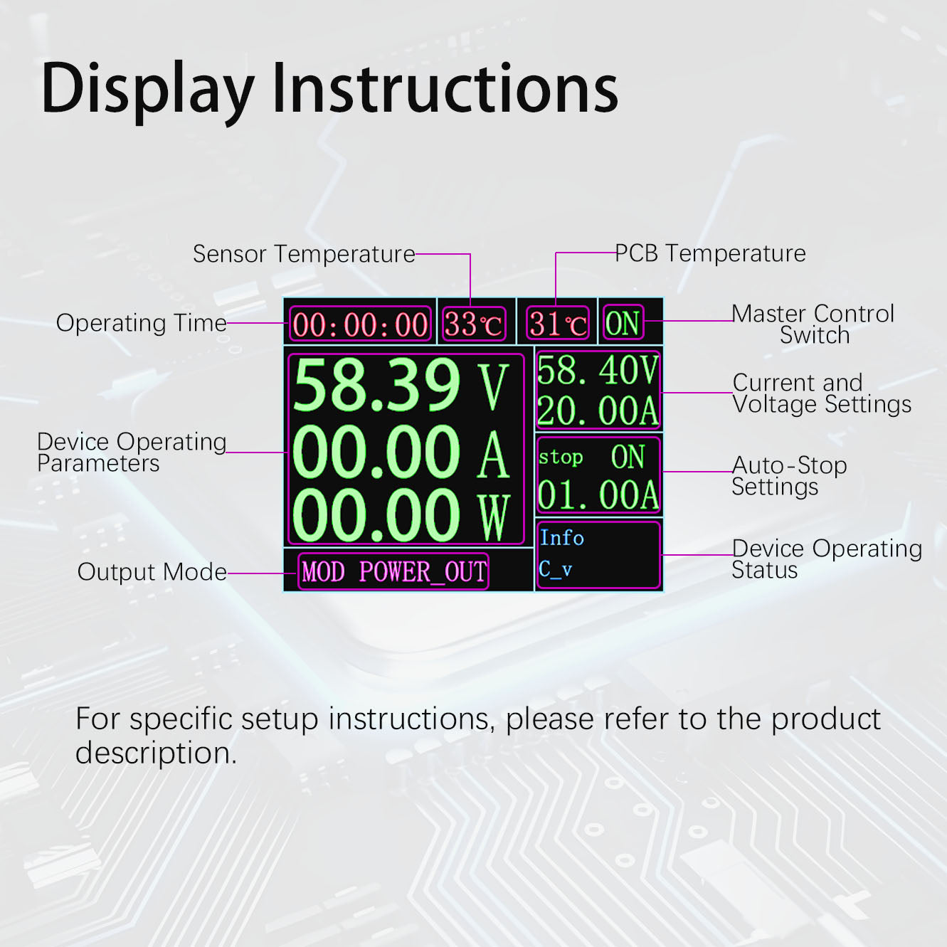 Battery Charger & Power Adaper