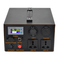 500W Portable LiFePO4 Power Station - Pure Sine Wave 220V/110V for Camping & Backup Power