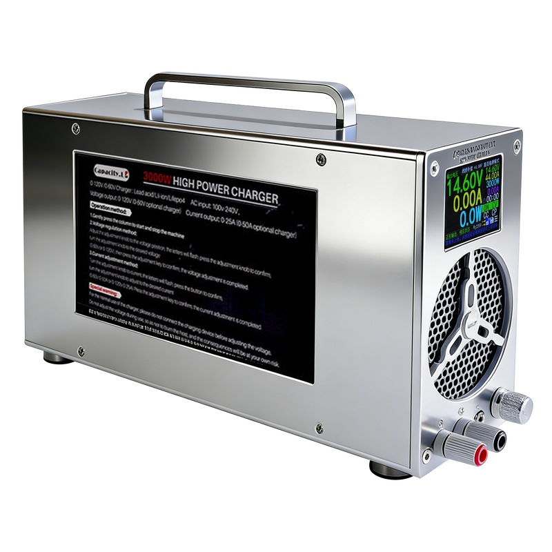 Universal LiFePO4 Battery Charger - 12V/24V/36V/48V/72V Adjustable Power Supply